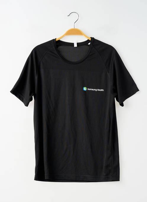 T-shirt coupe droite manches courtes noir PROACT femme