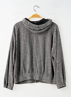 Veste casual col rond gris OYSHO femme