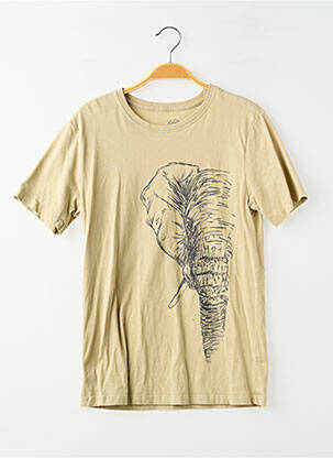 T-shirt coupe cintrée manches courtes vert KOOL AFRICA homme