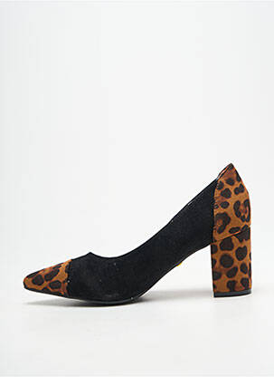 Escarpins talon bottier talon de 7 à 9cm noir GIVANA femme