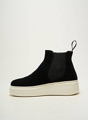 Bottines/boots nubuck talon de 4 à 6cm noir GIO+ femme