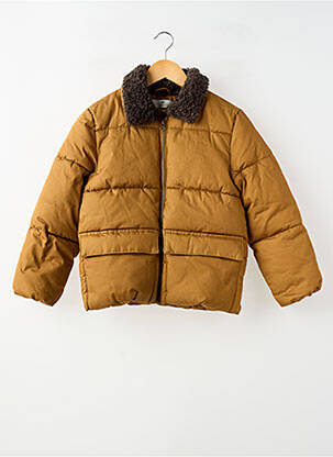 Doudoune sans capuche sans capuche jaune H&M garçon