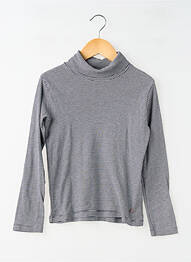 Sous-pull stretch manches longues bleu PETIT BATEAU garcon