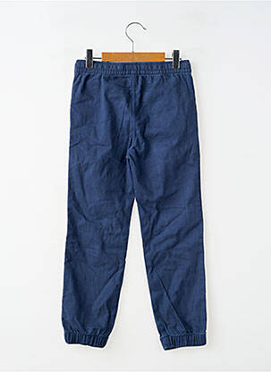 Pantalon droit fermeture liens à nouer taille ajustable bleu TEX garçon
