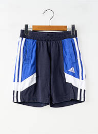 Short sport multisport taille élastique bleu ADIDAS garcon
