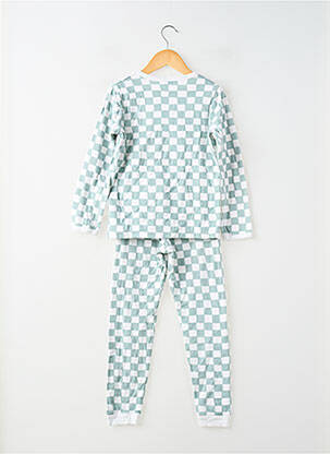 Pyjama manches longues vert PETIT BATEAU garcon