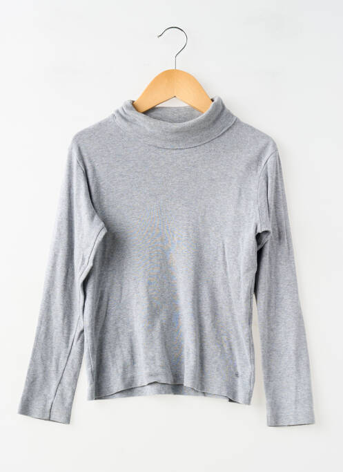Sous-pull manches longues manches longues gris PETIT BATEAU garcon