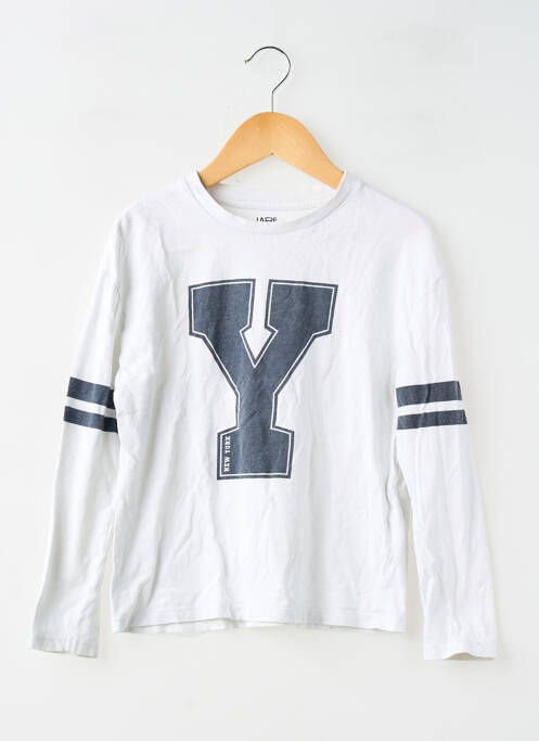 T-shirt manches longues manches longues blanc LA REDOUTE garcon
