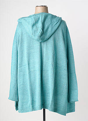 Gilet manches longues stretch bleu SHEEGO femme