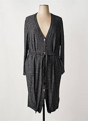 Gilet manches longues stretch noir SHEEGO femme