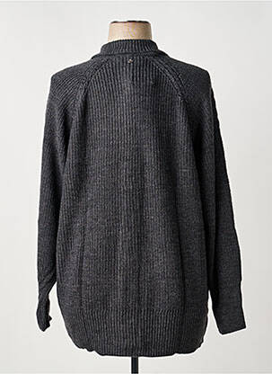 Gilet manches longues stretch gris SHEEGO femme