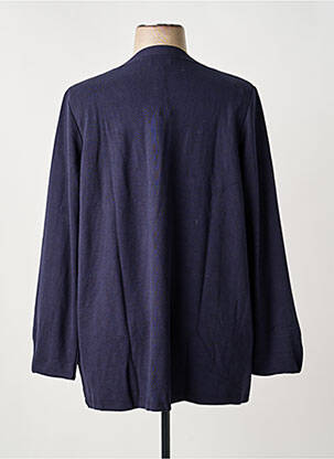 Gilet manches longues stretch bleu TRIANGLE femme