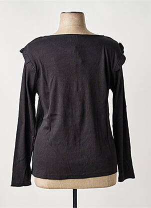T-shirt manches longues manches longues noir SHEEGO femme