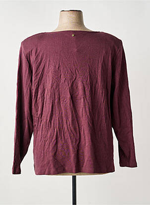 T-shirt manches longues manches longues rouge SHEEGO femme