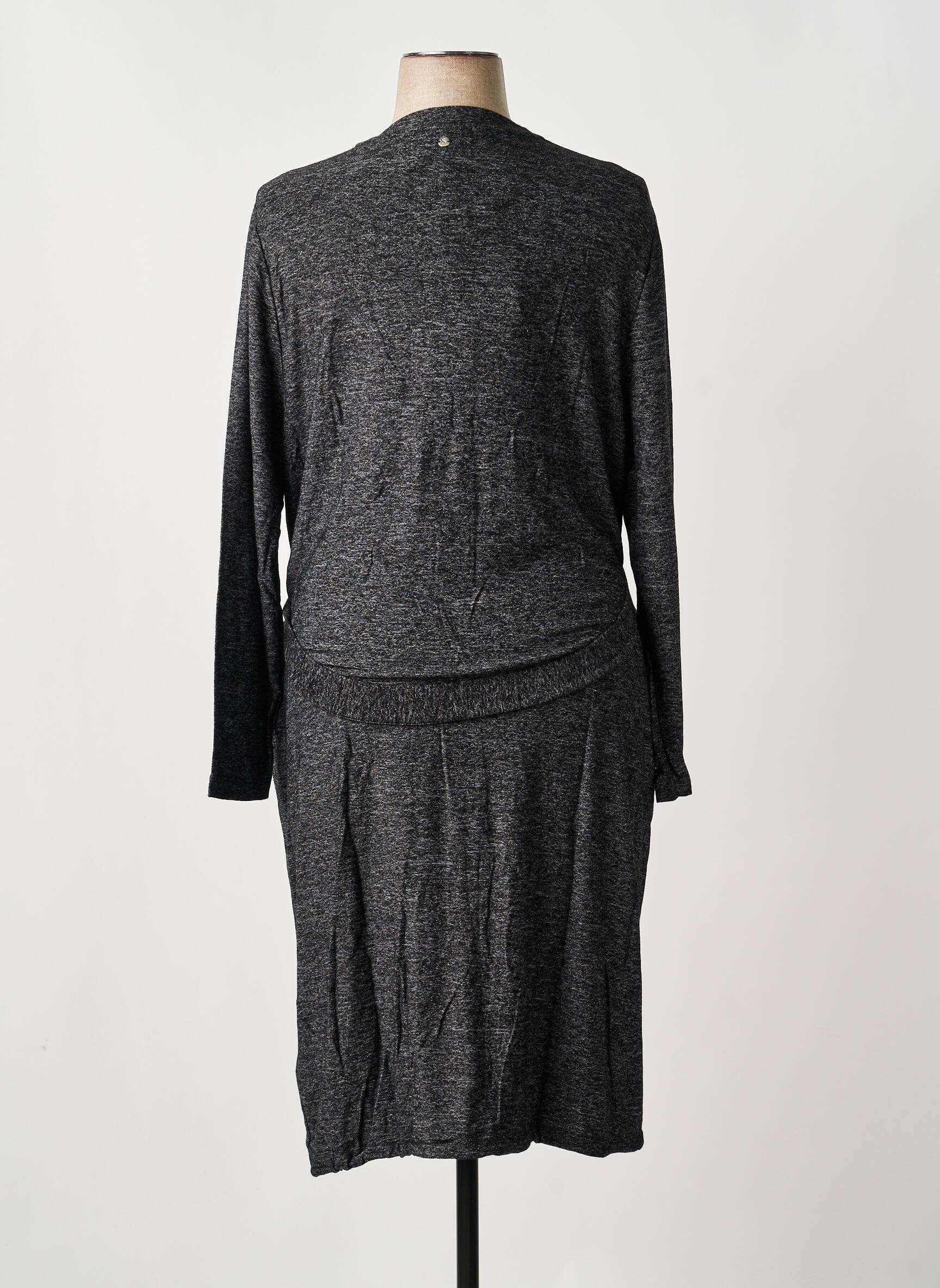 Gilet manches longues stretch noir SHEEGO femme