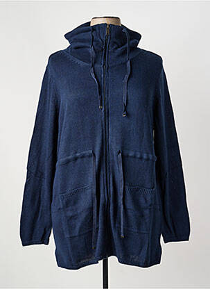 Veste casual coupe droite bleu SHEEGO femme