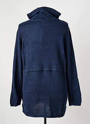 Veste casual coupe droite bleu SHEEGO femme