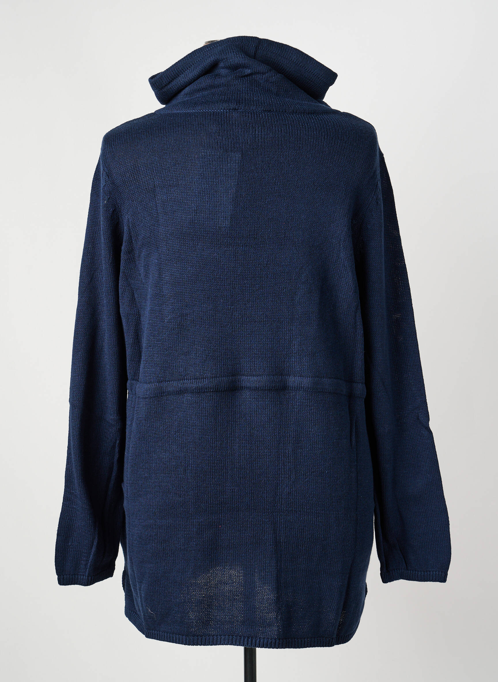 Veste casual coupe droite bleu SHEEGO femme