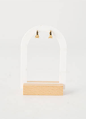 Boucles d’oreilles ornement oxyde de zirconium or PANDORA femme