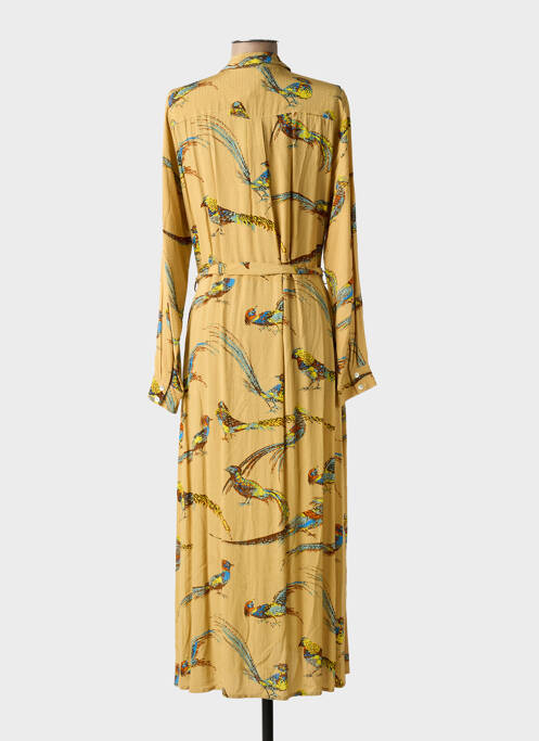 Robe longue manches longues manches longues beige KING LOUIE femme