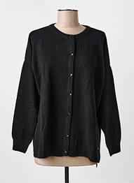 Gilet manches longues stretch noir AGATHE & LOUISE femme