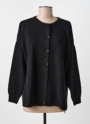 Gilet manches longues stretch noir AGATHE & LOUISE femme