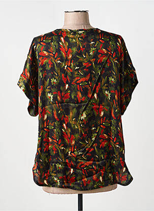 Top manches courtes manches courtes vert PAKO LITTO femme