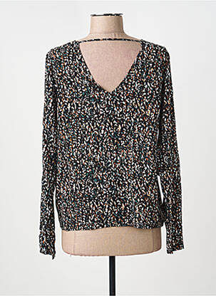Top coupe cintrée manches longues noir ONLY femme