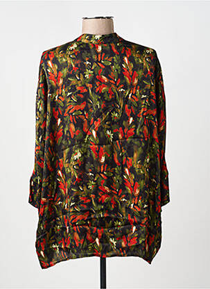 Blouse manches 3/4 manches 3/4 vert PAKO LITTO femme