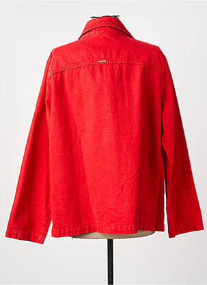 Veste casual coupe droite rouge AGATHE & LOUISE femme