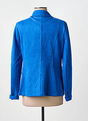 Blazer poches bleu H F WOMAN COLLECTION femme