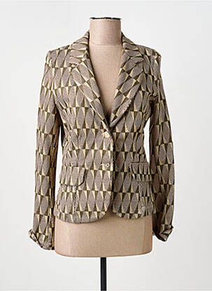 Blazer coupe cintrée vert PAKO LITTO femme