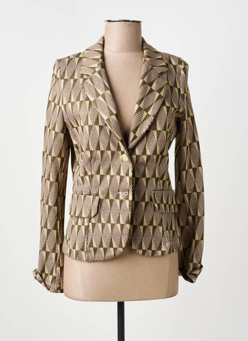 Blazer coupe cintrée vert PAKO LITTO femme