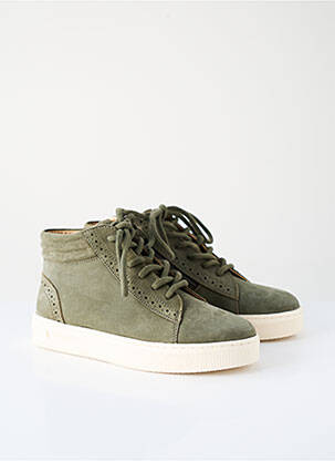 Baskets plateforme plateforme vert CYRILLUS fille