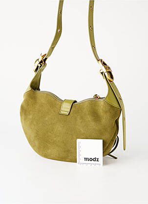 Sac doublure textile forme rectangulaire vert JW PEI femme