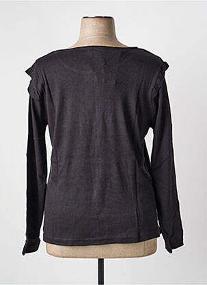 T-shirt manches longues manches longues noir SHEEGO femme