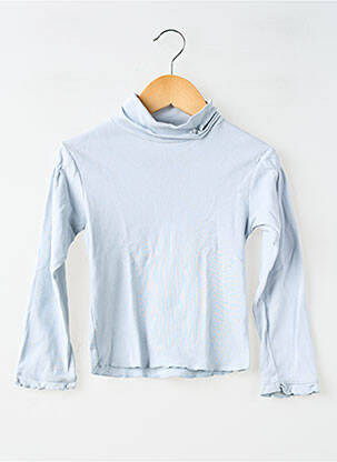 Sous-pull stretch manches longues bleu JACADI PARIS garcon