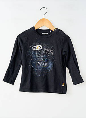 T-shirt manches longues manches longues noir IKKS garcon