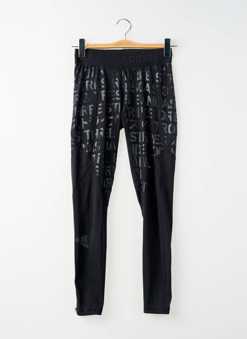 Legging tissage jersey taille normale noir ADIDAS femme