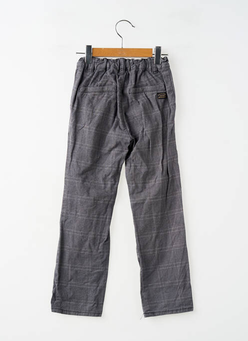 Pantalon droit poches taille ajustable gris KIABI garcon