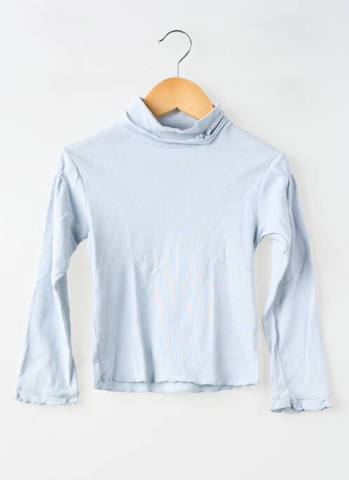 Sous-pull stretch manches longues bleu JACADI PARIS garcon