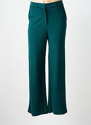 Pantalon droit stretch taille normale vert KING LOUIE femme