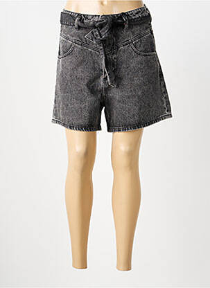 Short tissage denim taille normale gris LA PETITE ETOILE femme