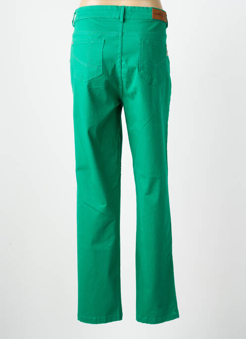 Pantalon droit vert AGATHE & LOUISE femme
