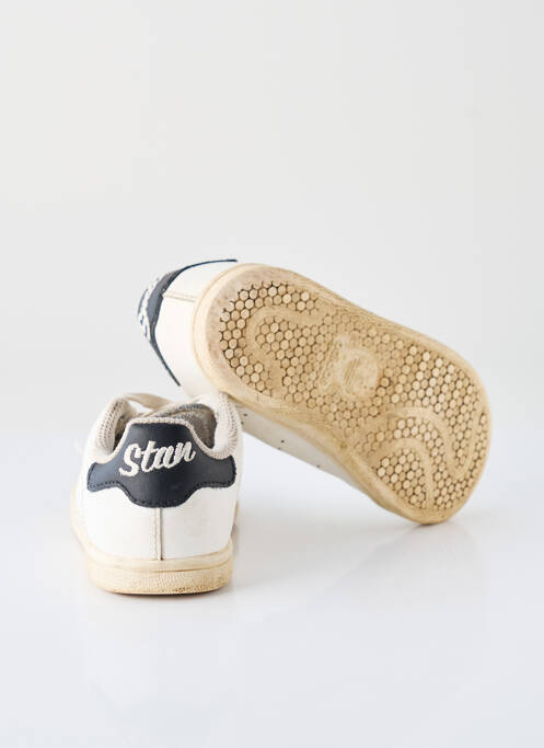 Baskets matière lisse plateforme blanc ADIDAS enfant