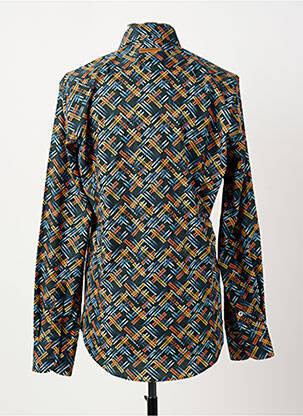 Chemise manches longues imprimé fantaisie bleu A FISH NAMED FRED homme