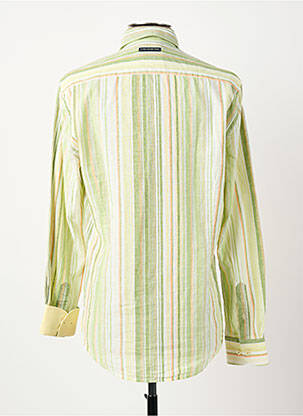 Chemise manches longues coupe cintrée vert A FISH NAMED FRED homme