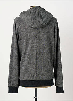 Veste casual capuche gris DSTREZZED homme