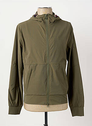 Blouson capuche vert CONTE OF FLORENCE homme