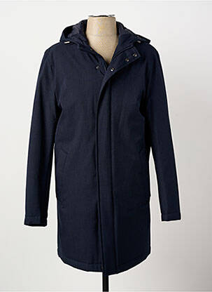Parka manches longues a capuche bleu ROY ROBSON homme